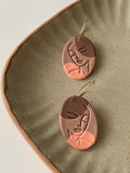 polymer clay earrings