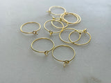 Earring hoops (20 pcs)