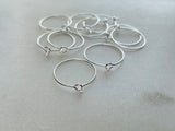 Earring hoops (20 pcs)