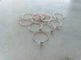 Earring hoops (20 pcs)