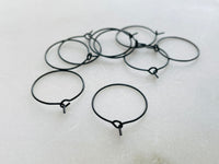 Earring hoops (20 pcs)