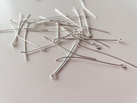 Bead pins eye head  - 50 mm