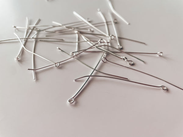 Bead pins eye head  - 50 mm