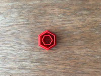 Hexagon with a cut-out center