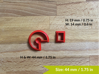 Set of cutters