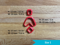 Set of cutters
