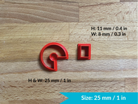 Set of cutters