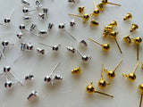 Ball studs with backs, 5mm (20 pcs)