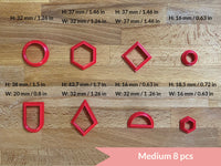 Set of cutters