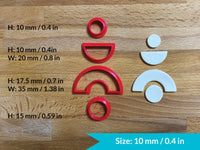 Set of cutters