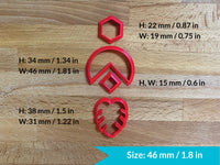 Set of cutters