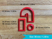 Set of cutters
