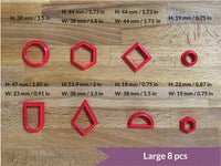 Set of cutters