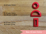 Set of cutters