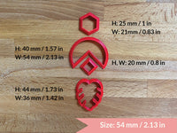 Set of cutters