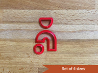 Set of cutters