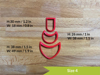 Set of cutters