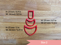 Set of cutters
