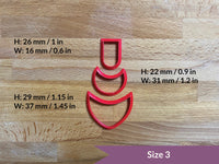 Set of cutters
