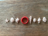 Silicone mould - Seashells