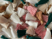 tassels for polymer clay earrings